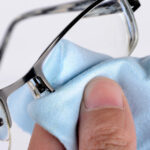 eyeglass cleaning at EyeluxOptometry