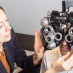Comprehensive Eye Examination doctor and patient